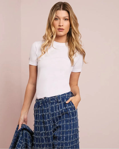 Blusa T-Shirt Ombreira
