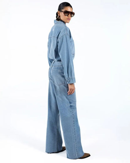 Calça Jeans Wide Leg