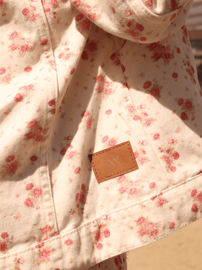Jaqueta Sarja Floral