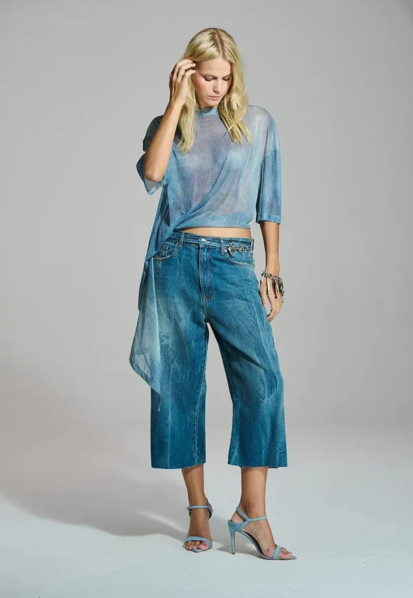 Bermuda Jeans Maxi