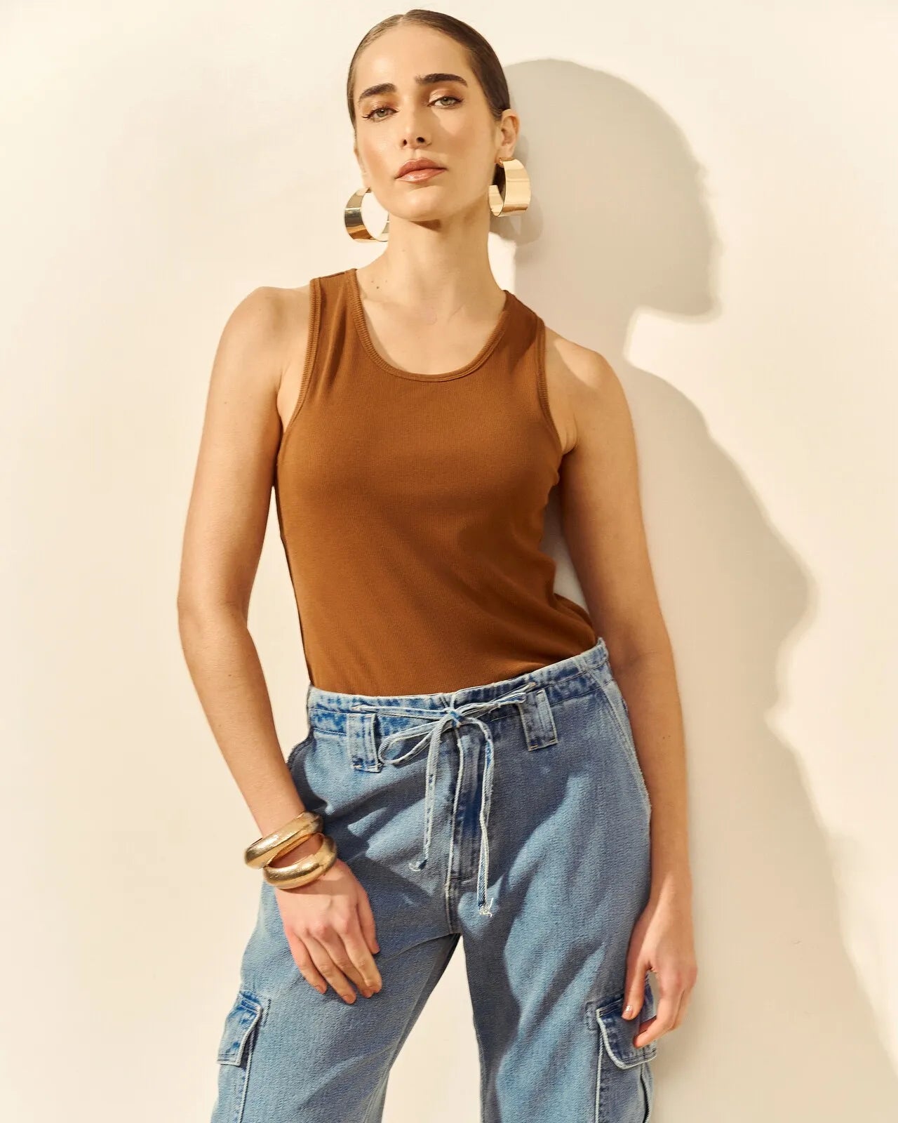Calça Jeans Wide Leg